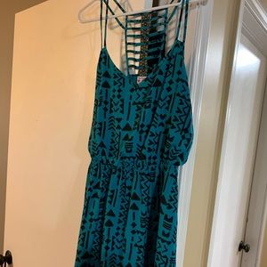 Turquoise dress